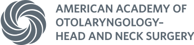 american academy of otolaryngology head and neck surgery logo